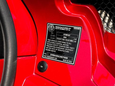 Used 2018 Alfa Romeo 4C Spider w/ Spider Track Package 3 image 43