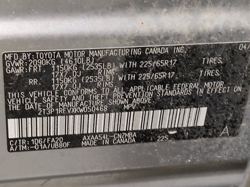 Used 2019 Toyota RAV4 XLE image 33