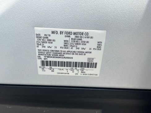 Used 2019 Ford Explorer XLT w/ Equipment Group 202A image 36