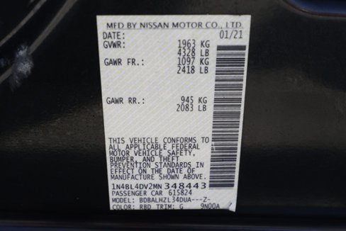 Used 2021 Nissan Altima 2.5 SV image 32