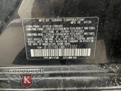 Used 2021 Subaru Crosstrek 2.5i Sport w/ Popular Package #2B image 26