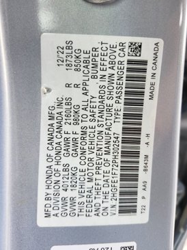 Certified 2023 Honda Civic EX image 20