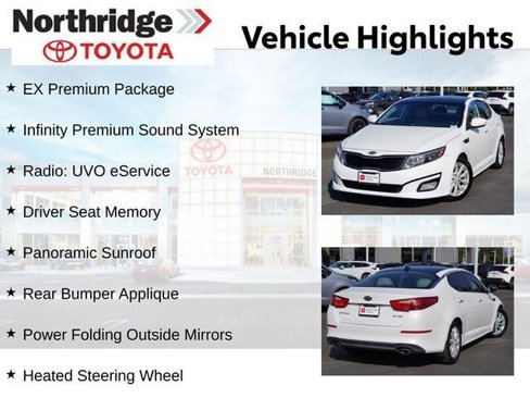 Used 2015 Kia Optima EX w/ EX Premium Package image 2