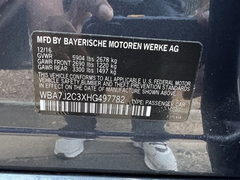 Used 2017 BMW 740e xDrive image 49