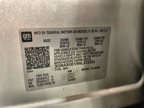 Used 2022 Chevrolet Equinox LT image 32