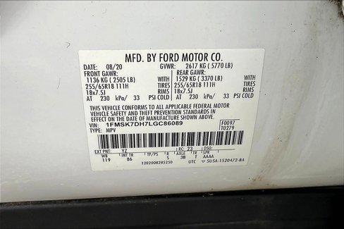 Used 2020 Ford Explorer XLT image 30