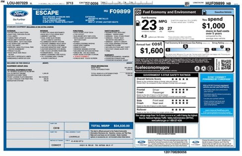 Used 2017 Ford Escape Titanium image 39