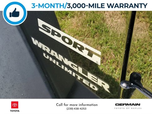 Used 2016 Jeep Wrangler Unlimited Sport w/ Quick Order Package 24S image 18