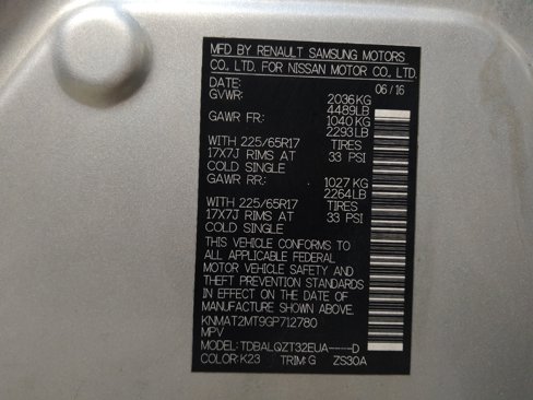Used 2016 Nissan Rogue SV image 33