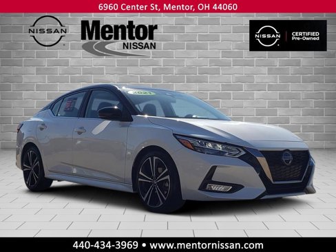 Certified 2021 Nissan Sentra SR w/ Trunk Package image 1