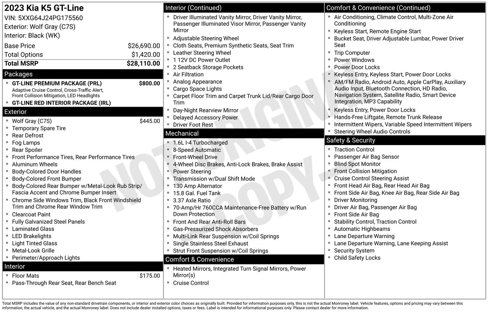 Used 2023 Kia K5 GT-Line w/ GT-Line Premium Package image 33