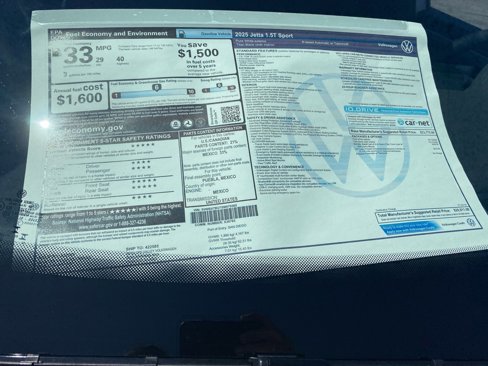 New 2025 Volkswagen Jetta Sport image 30
