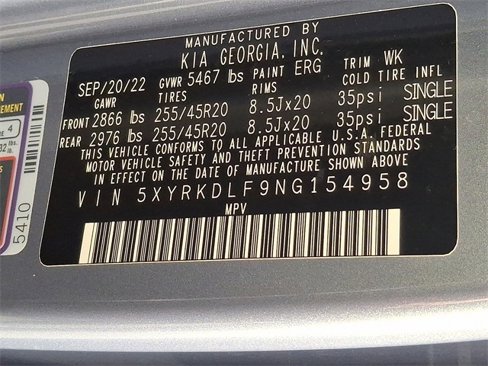 Used 2022 Kia Sorento SX image 28