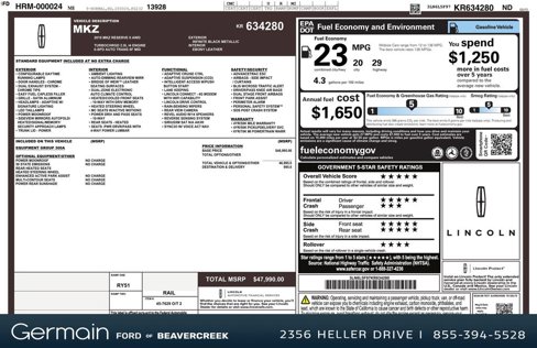 Used 2019 Lincoln MKZ Reserve image 30