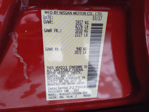 Used 2017 Nissan Altima 2.5 SR w/ Midnight Edition Package image 33