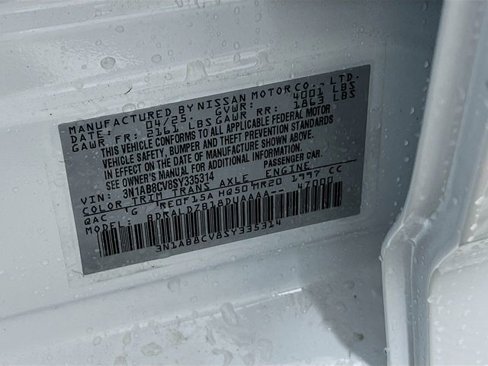 New 2025 Nissan Sentra SV w/ All-Weather Package image 25