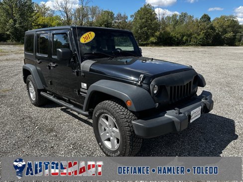 Used 2017 Jeep Wrangler Unlimited Sport w/ Quick Order Package 24S image 1