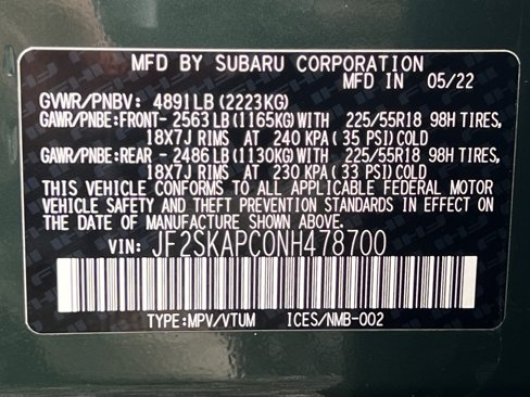 Used 2022 Subaru Forester Limited image 20