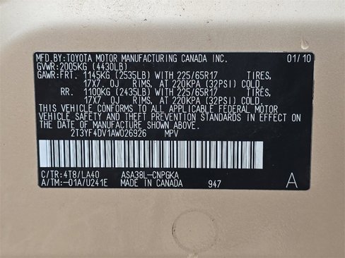 Used 2010 Toyota RAV4 Limited image 35