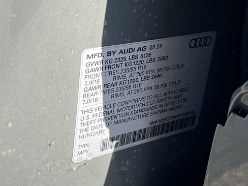 Used 2024 Audi Q3 2.0T Premium w/ Convenience Package image 25