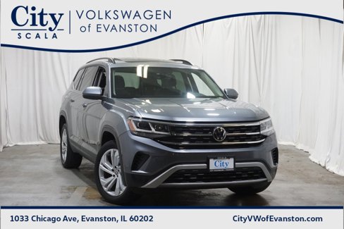 Certified 2021 Volkswagen Atlas SE w/ Panoramic Sunroof Package image 1