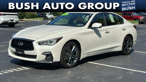 Certified 2021 INFINITI Q50 Signature Edition image 1