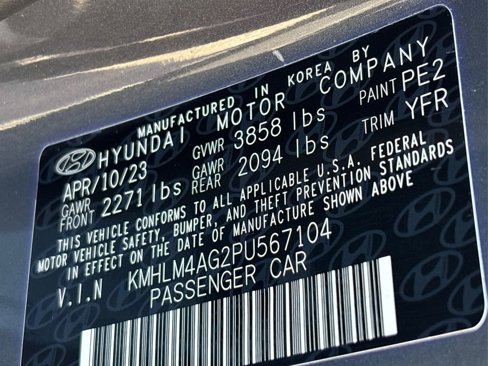 Certified 2023 Hyundai Elantra SEL w/ Cargo Package image 16