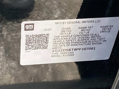 Used 2023 Chevrolet Malibu LT w/ Driver Confidence Package image 19