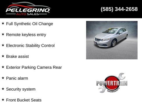 Used 2015 Honda Civic LX image 4