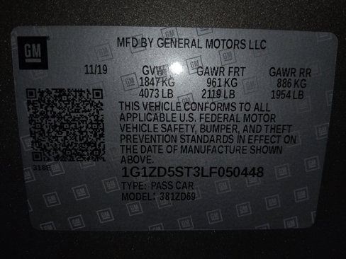 Used 2020 Chevrolet Malibu LT image 33