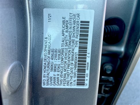 Used 2022 Honda Civic Sport Touring image 28
