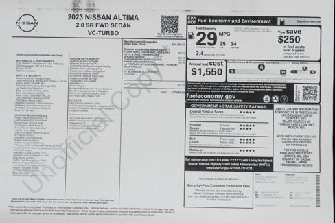 Used 2023 Nissan Altima 2.0 SR image 46