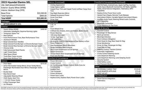 Used 2023 Hyundai Elantra SEL image 37
