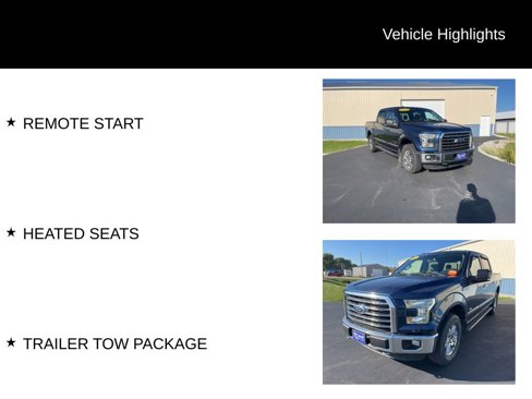 Used 2015 Ford F150 XLT w/ Equipment Group 302A Luxury image 21