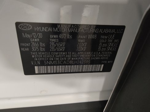 Used 2020 Hyundai Santa Fe SEL image 33