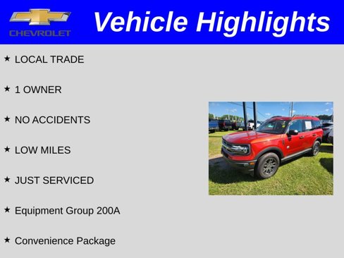 Used 2022 Ford Bronco Sport Big Bend w/ Convenience Package image 2