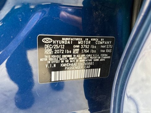 Used 2013 Hyundai Elantra GLS w/ Preferred Pkg image 34