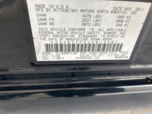 Used 2012 Mitsubishi Galant ES image 28