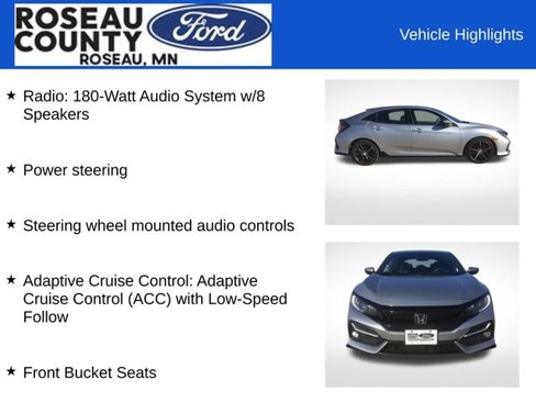 Used 2021 Honda Civic Sport image 6