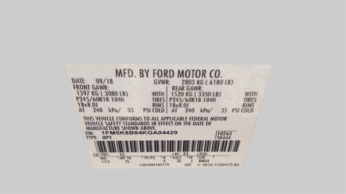 Used 2019 Ford Explorer 4WD image 18