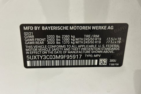 Used 2021 BMW X3 sDrive30i w/ Convenience Package image 20