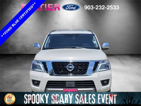 Used 2019 Nissan Armada Platinum w/ Captain's Chairs Package image 2