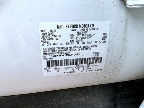 Used 2021 Ford Explorer Limited w/ Hybrid Equipment Group 310A image 27