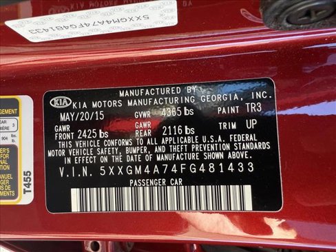 Used 2015 Kia Optima LX w/ LX Convenience Plus Package image 15