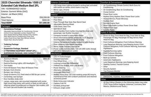 New 2025 Chevrolet Silverado 1500 LT image 4