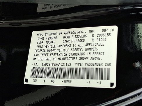 Used 2010 Honda Accord LX-S image 26