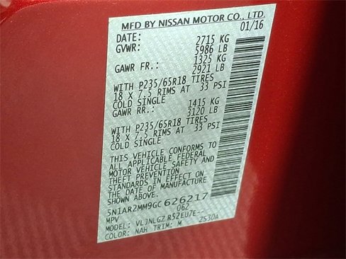 Used 2016 Nissan Pathfinder SL w/ SL Tech Package image 31