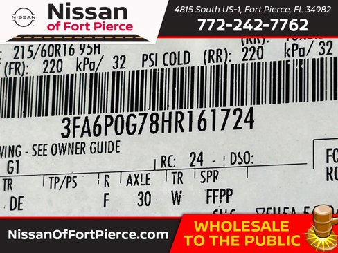 Used 2017 Ford Fusion S image 43