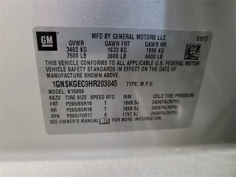 Used 2017 Chevrolet Suburban LS w/ Max Trailering Package image 27