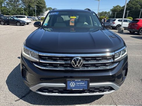 Certified 2021 Volkswagen Atlas SE w/ Panoramic Sunroof Package image 3